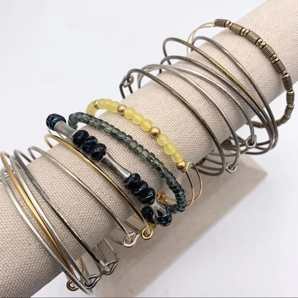 Alex and Ani Lot 16 Bracelets - Picture 1 of 9